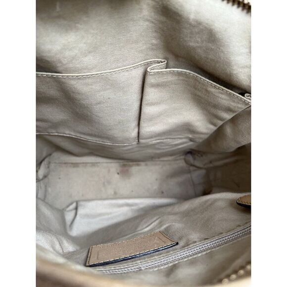 Coach Legacy Tassel Shoulder Bag 19889 Beige Tan Leather Large Tote Vintage - Picture 13 of 13